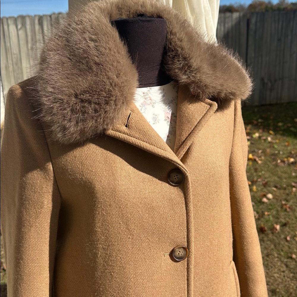 Stylish Fur Collar ZARA Coat
